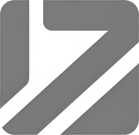 Минималистичный абстрактный логотип новостного портала ШатураГрад в серых тонах на белом фоне